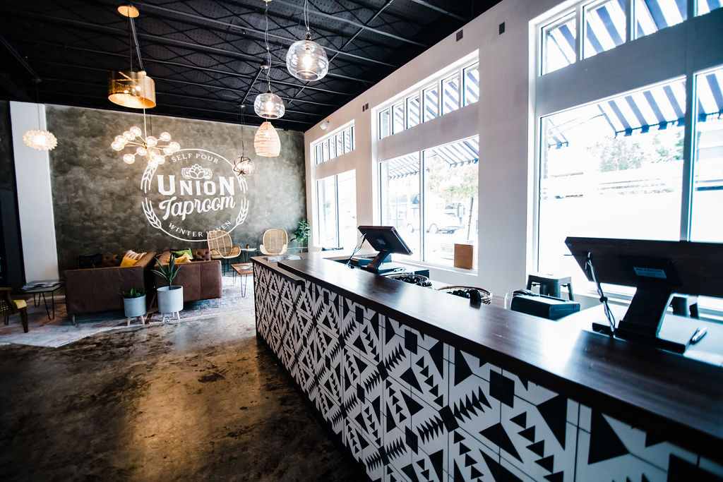 Craft Beer Self-serve at Union Taproom in WInter Haven, Florida